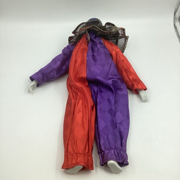 Vtg Madame Verte Porcelain Musical Clown Doll Wind Up Back Collectible 17” Rare - Picture 3 of 12